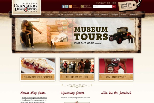 discovercranberries.com site used Wcdc