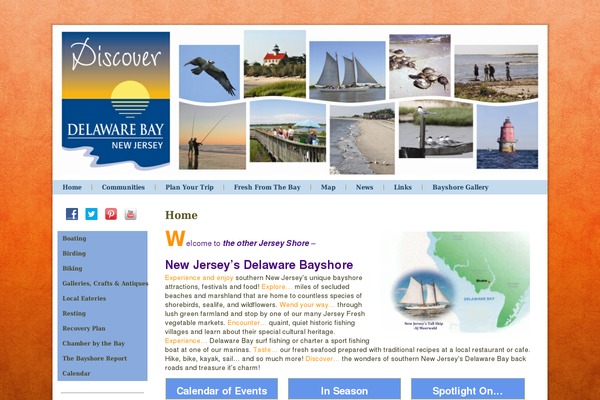 discoverdelawarebay.org site used Ixion
