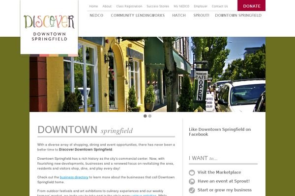 discoverdowntownspringfield.org site used Nedco