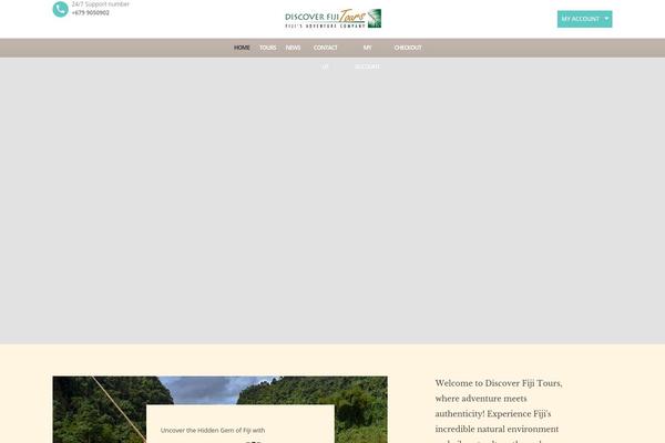 discoverfijitours.com site used Dicoverfiji