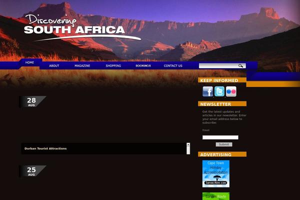 discoveringsouthafrica.com site used Theme970