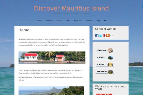 discovermauritiusisland.com site used Sarina