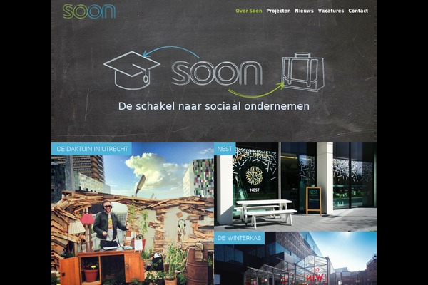 discoversoon.nl site used Soon