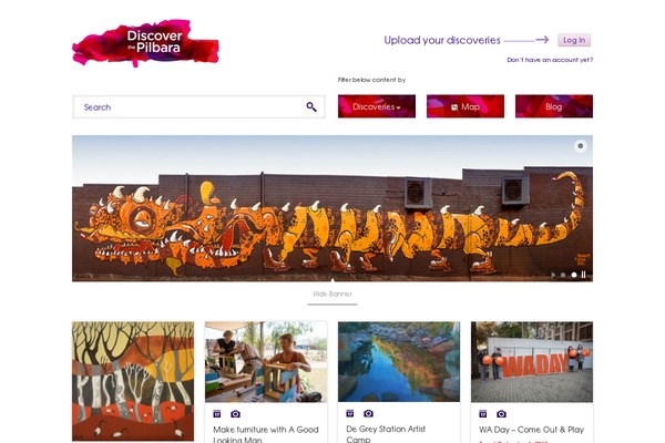 discoverthepilbara.com.au site used Discover-the-pilbara