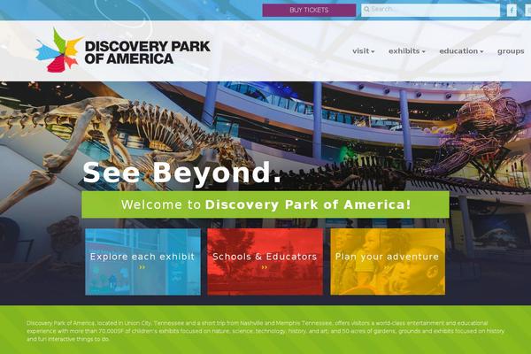 discoveryparkofamerica.com site used Dpoa