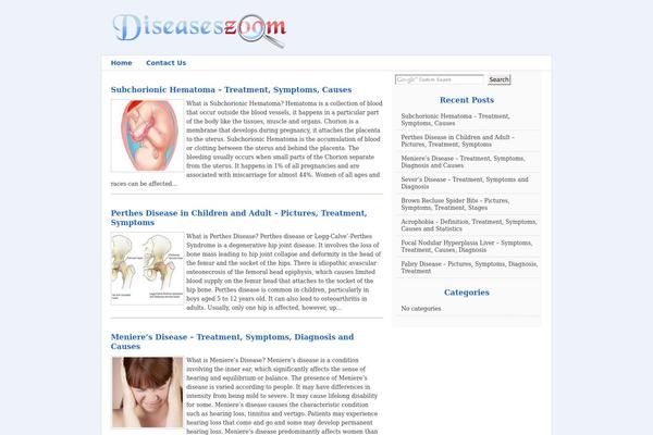 diseaseszoom.com site used Recipress