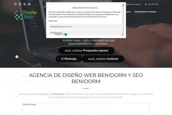 diseno-web.es site used The-seo