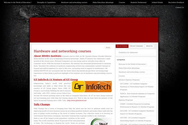 Influx theme site design template sample