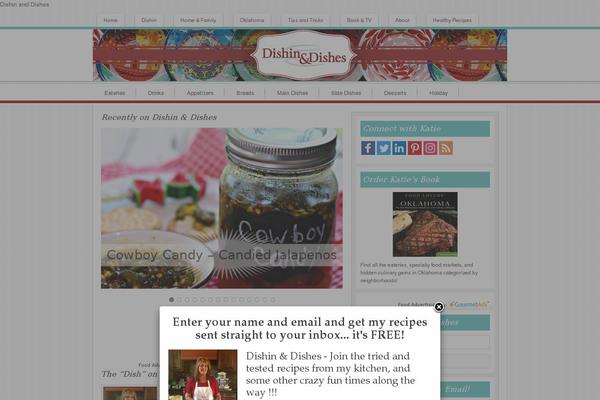 Cuisine theme site design template sample