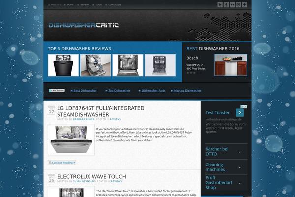 dishwashercritic.com site used StreamLine