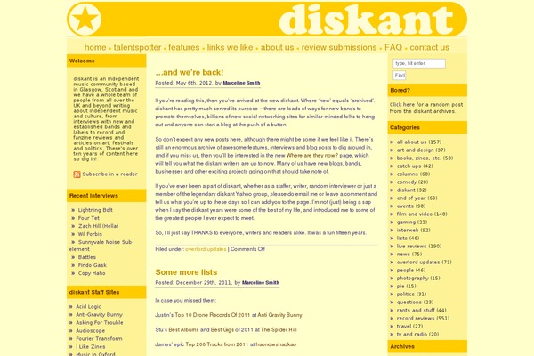 diskant.net site used Ad-clerum-2