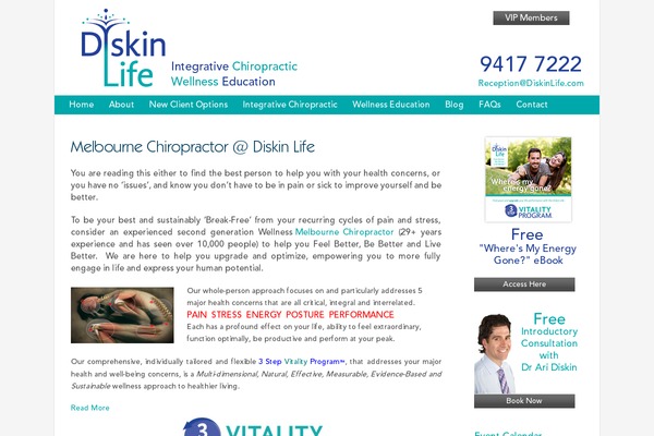 diskinlife.com.au site used Diskin