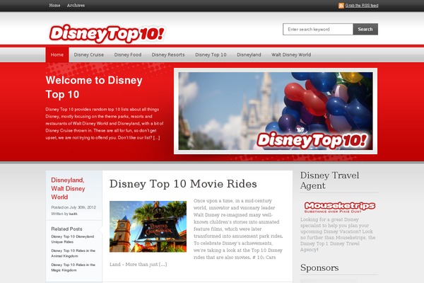 disneytop10.com site used Openair2