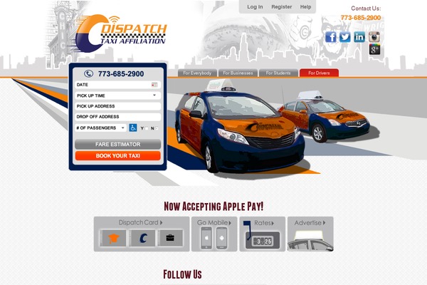 dispatchtaxi.com site used Dispatchtaxi