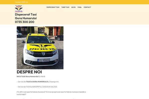 dispecerattaxi.ro site used Taxi-booking
