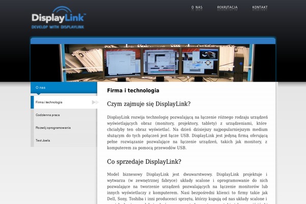 displaylink.pl site used Displaylink