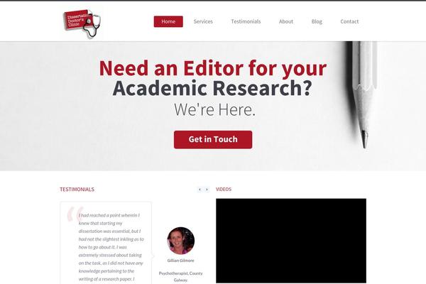 dissertationdoctorsclinic.com site used Claster