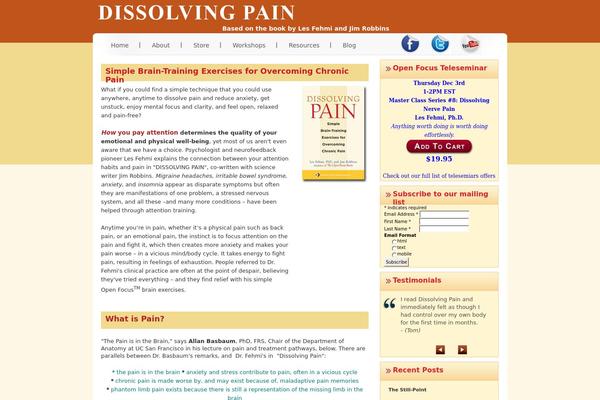dissolvingpain.com site used Dsp