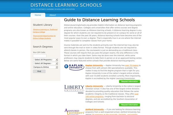 distancelearningschools.org site used Bluesensation.1.1