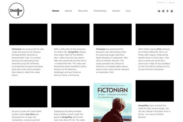 distiller-records.com site used Distiller