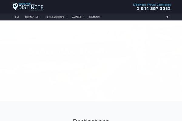 distincte.com site used Distincte