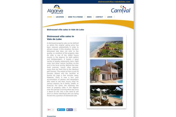 distressedvillas-valedolobo.com site used Microsites