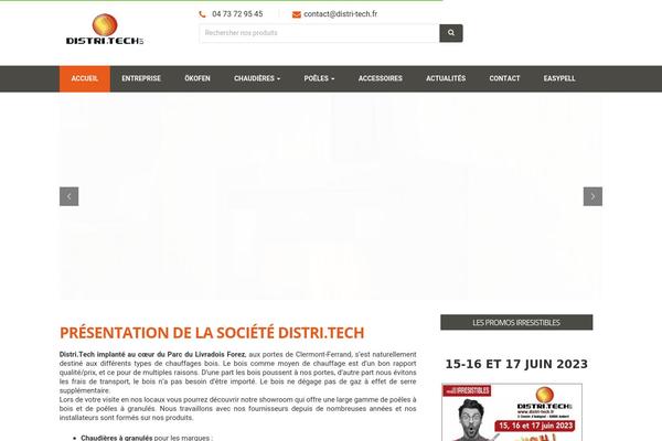 distri-tech.fr site used Distritech-final