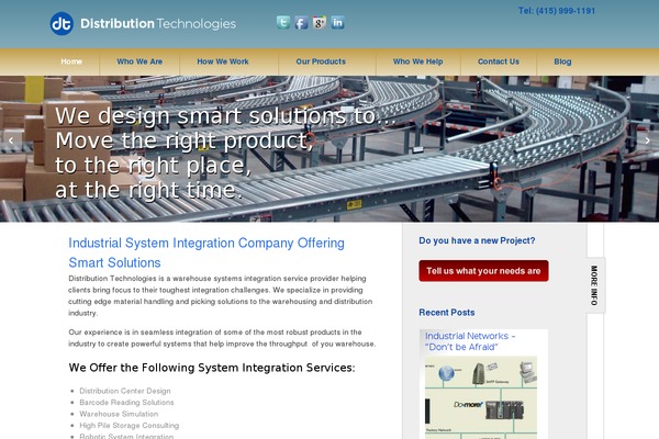 distribution-technologies.com site used Dti