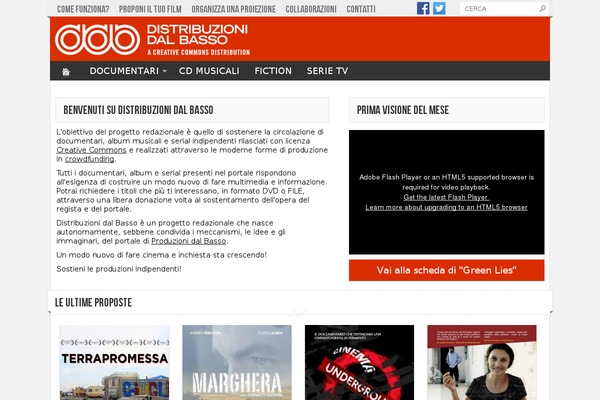 distribuzionidalbasso.com site used Ddb