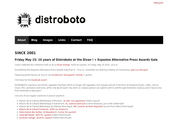 distroboto.com site used Distroboto