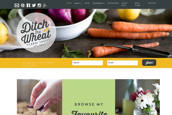ditchthewheat.com site used Restored316-create