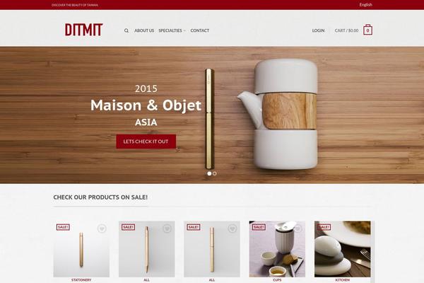 Flatsome theme site design template sample