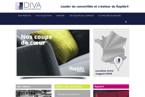diva-home.fr site used Diva