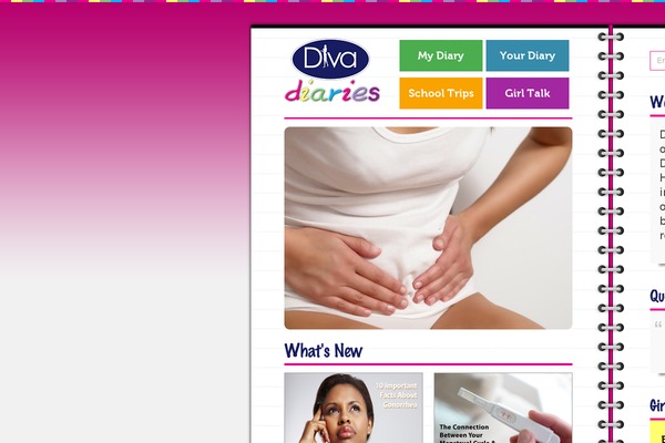 divadiaries.ng site used Diva-diaries