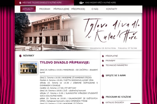 divadlo-kutnahora.cz site used Divadlo-kutna-hora
