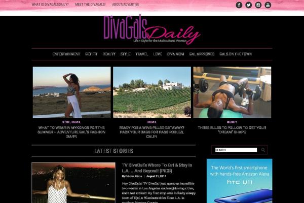 divagalsdaily.com site used Divagalsdaily