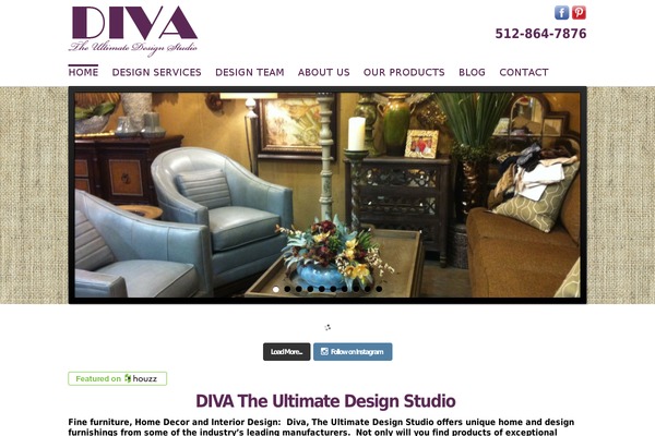 divageorgetown.com site used Diva