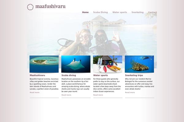 divemaafushivaru.com site used Maafushivaru