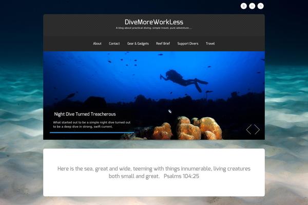 divemoreworkless.com site used Theron Lite