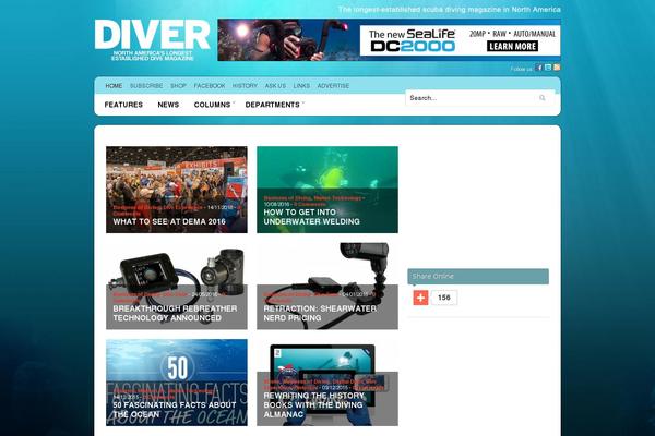 divermag.com site used Divermag