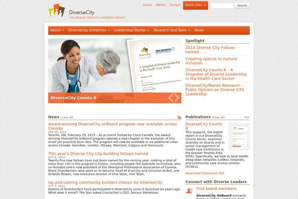 diversecitytoronto.ca site used Diversecitytoronto