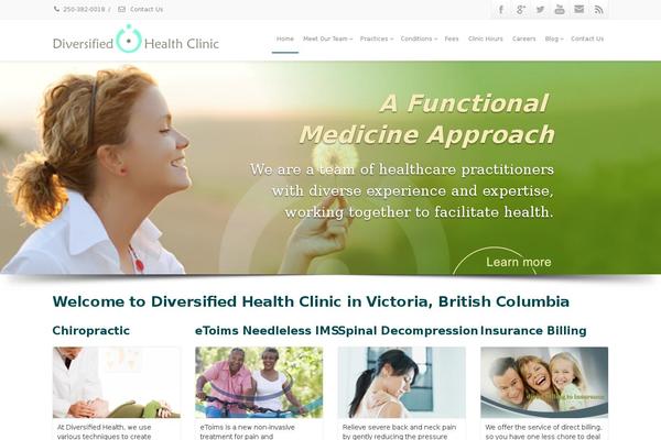 diversifiedhealth.ca site used Envision