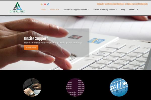 Customizr theme site design template sample