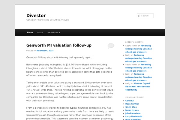 Twenty Sixteen theme site design template sample