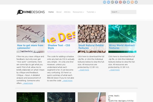 Vflex theme site design template sample