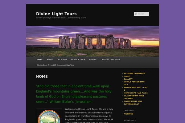Twenty Eleven theme site design template sample