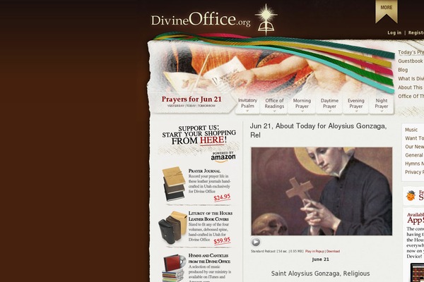 divineoffice.org site used Divineoffice-new-design