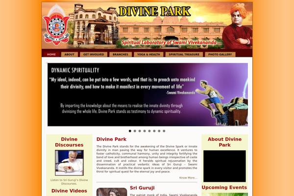 divinepark.org site used Divinepark_theme