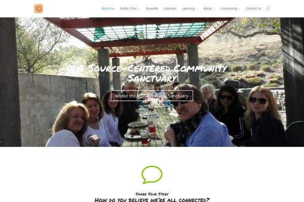 Divi theme site design template sample