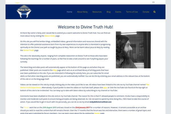 divinetruthhub.com site used Impreza-updated